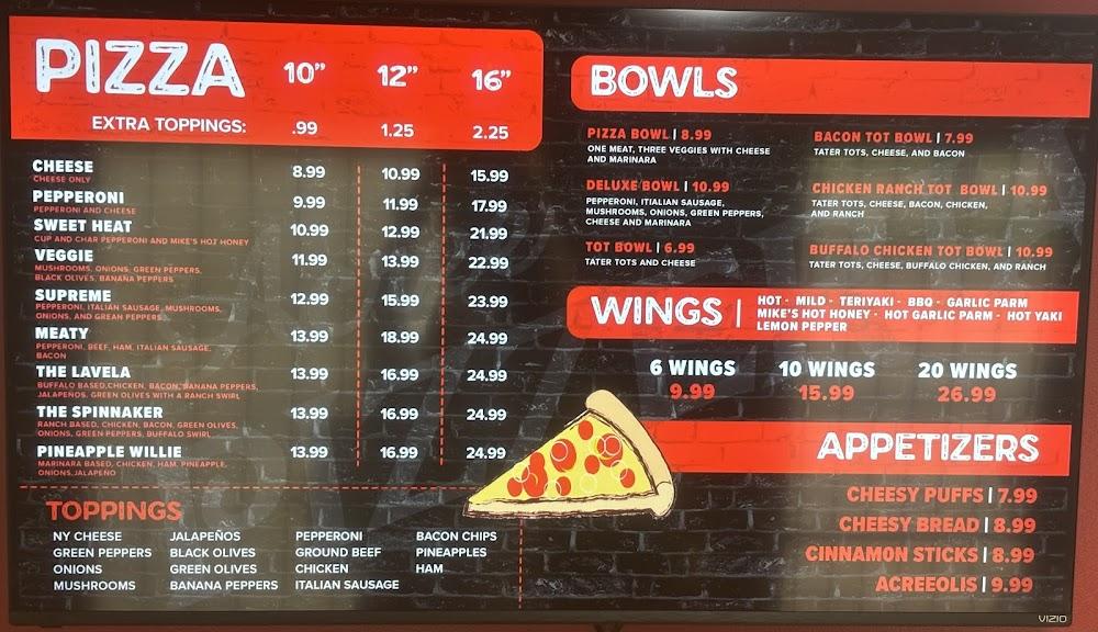 Acree Pizzeria Menu image 3